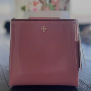 Tory Burch Glossy Pink Crossbody/Shoulder Bag
